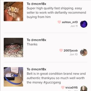 Some 100% Feedback From My Store